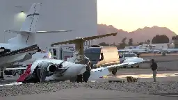 Plane owned by Motley Crue's Vince Neil crashes at Scottsdale Airport; 1 dead, 3 hurt