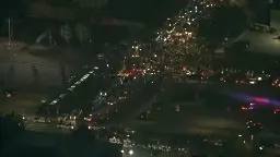 LAPD monitoring large protest in downtown Los Angeles – NBC Los Angeles