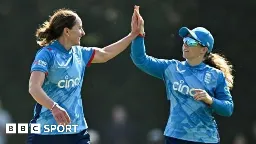 Ireland v England: Kate Cross' 6-30 secures visitors' win in ODI opener