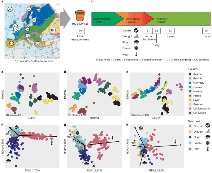 Soil microbiomes show consistent and predictable responses to extreme events | Nature