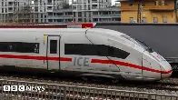 Passenger clings to German high-speed train and survives