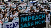 Thousands call for impeachment of Philippines Vice President Sara Duterte