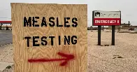 In rural Texas, a measles outbreak grows with no end in sight...