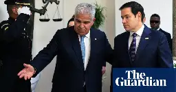 Rubio in Panama for talks as protesters rail against Trump’s canal demand