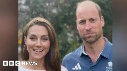 Prince William's hairy moment in Olympic video