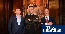 Farage’s photo with Musk and Nick Candy defines his Trump tribute act era