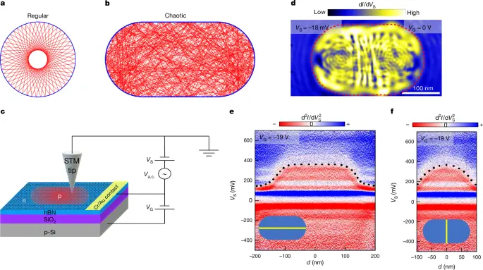 Direct visualization of relativistic quantum scars in graphene quantum dots | Nature